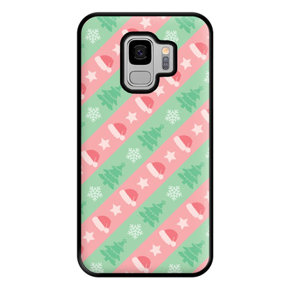 Hats And Trees Pattern Phone Case for Galaxy S9 Plus