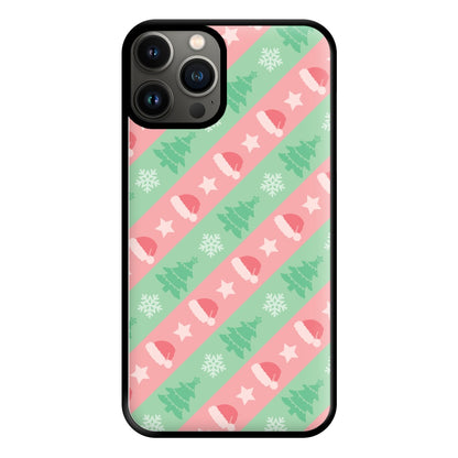 Hats And Trees Pattern Phone Case for iPhone 13 Pro Max