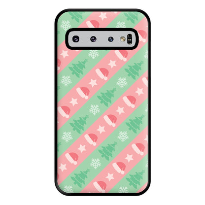 Hats And Trees Pattern Phone Case for Galaxy S10 Plus