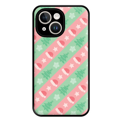 Hats And Trees Pattern Phone Case for iPhone 14 Plus