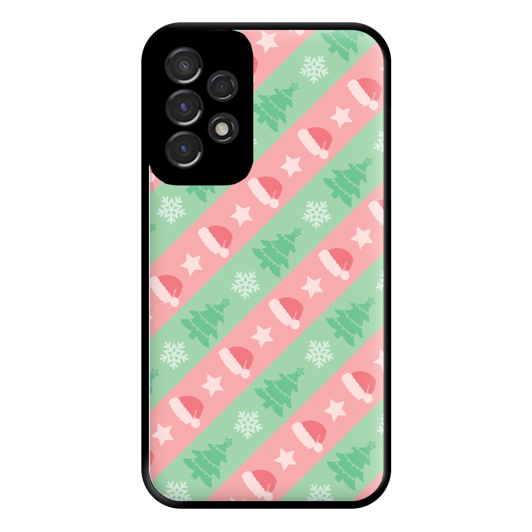 Hats And Trees Pattern Phone Case for Galaxy A53