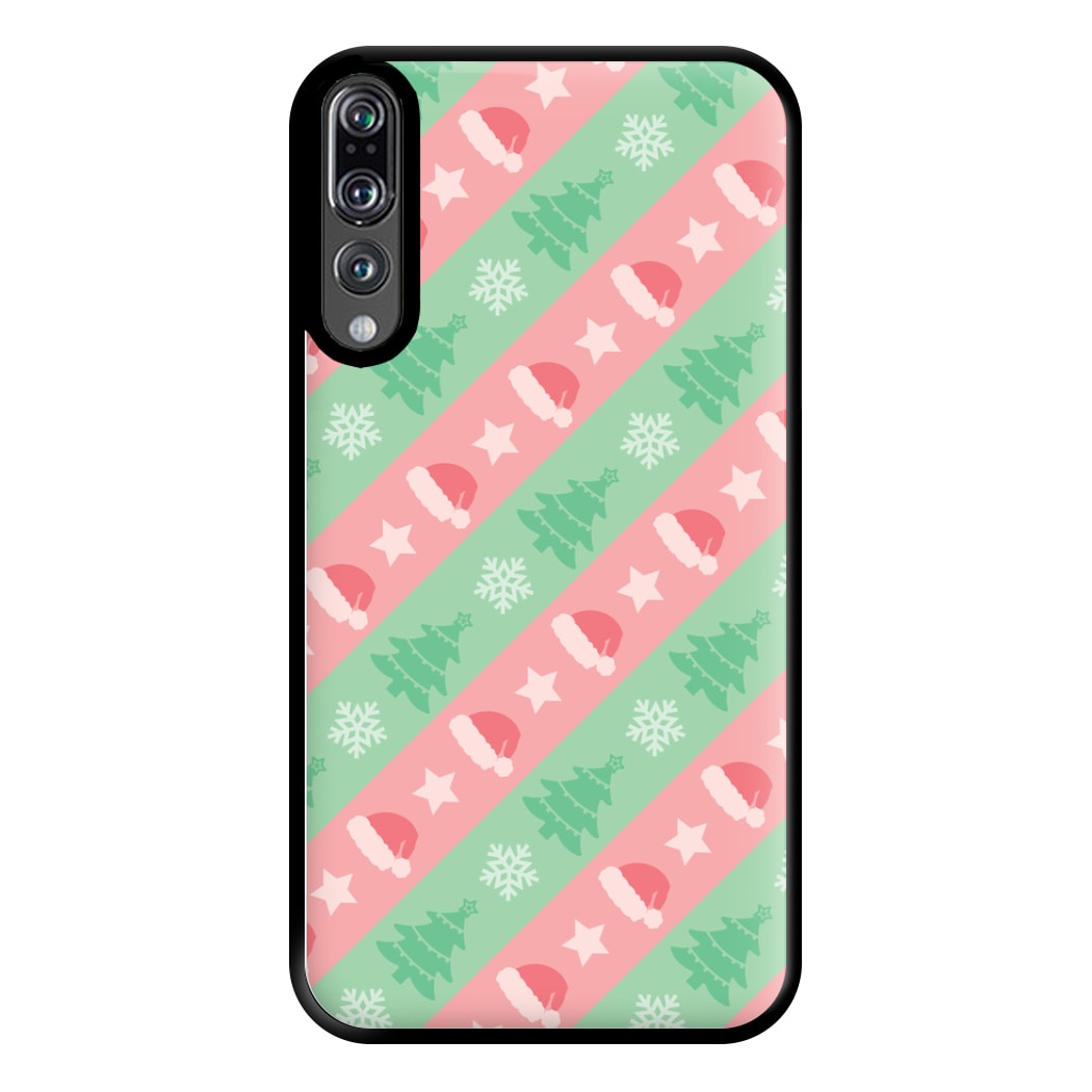 Hats And Trees Pattern Phone Case for Huawei P20 Pro