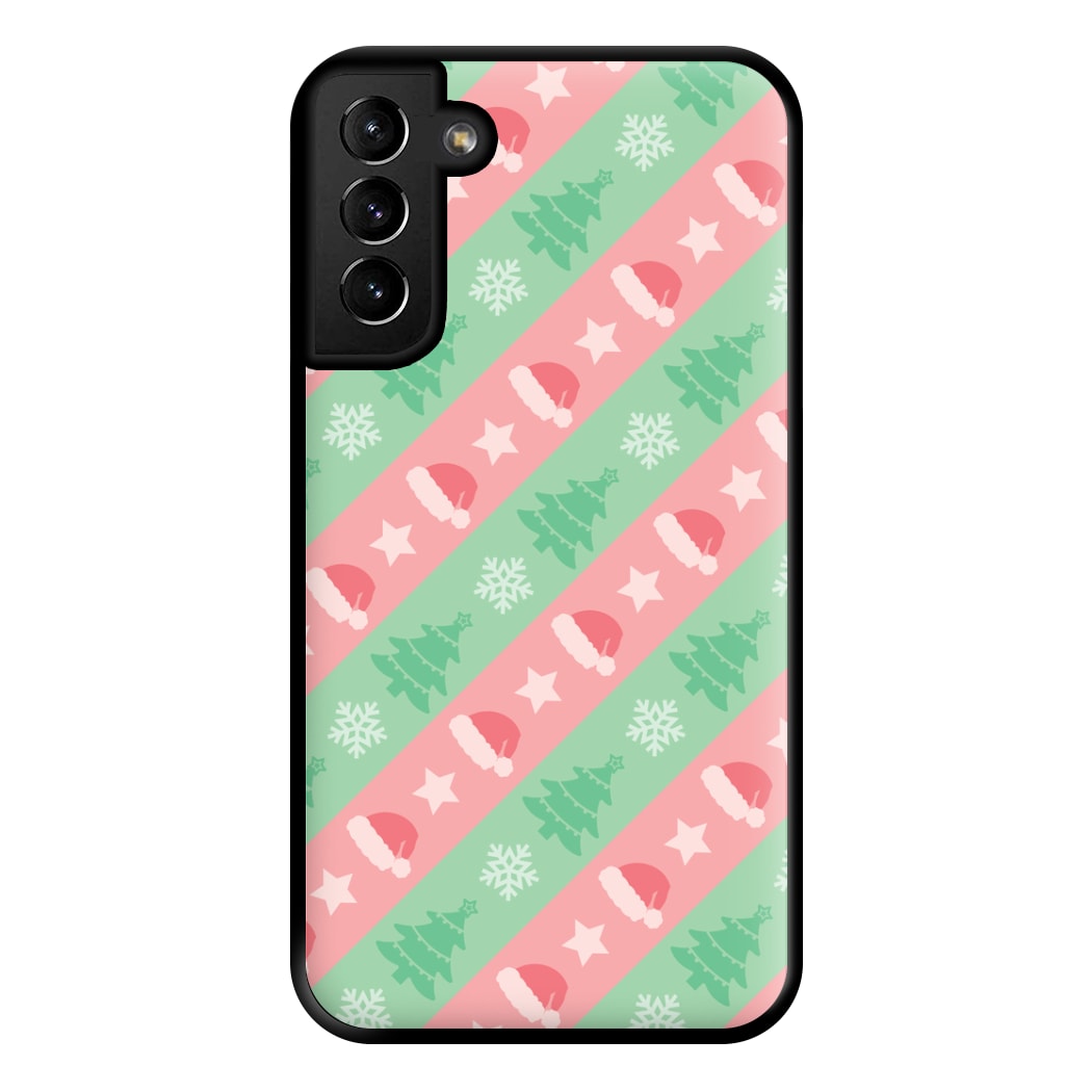 Hats And Trees Pattern Phone Case for Galaxy S21 Plus