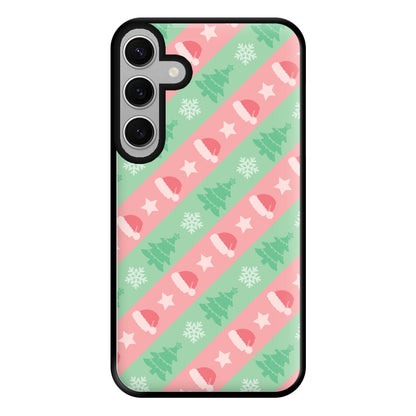 Hats And Trees Pattern Phone Case for Galaxy S24FE