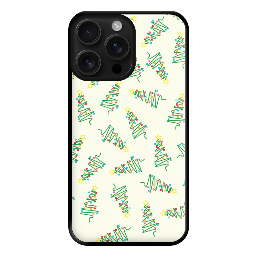 Wiry Tree Pattern Phone Case