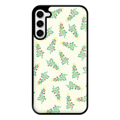 Wiry Tree Pattern Phone Case for Galaxy S23 Plus