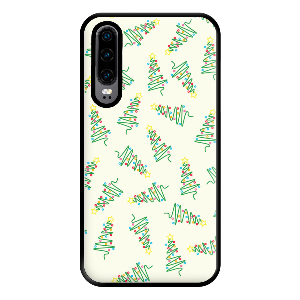 Wiry Tree Pattern Phone Case for Huawei P30