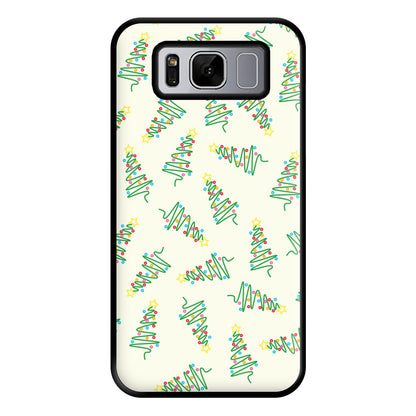 Wiry Tree Pattern Phone Case for Galaxy S8 Plus