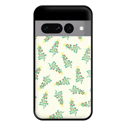 Wiry Tree Pattern Phone Case for Google Pixel 7 Pro