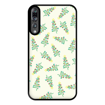 Wiry Tree Pattern Phone Case for Huawei P20 Pro