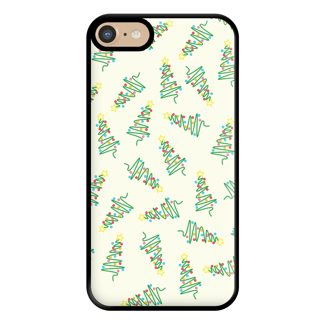 Wiry Tree Pattern Phone Case for iPhone 6 / 7 / 8 / SE