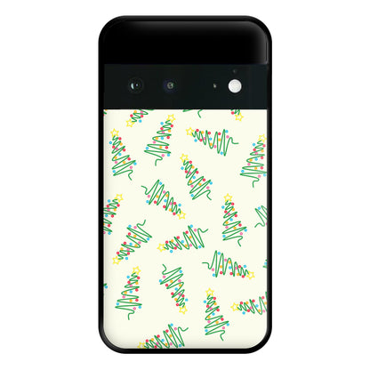 Wiry Tree Pattern Phone Case for Google Pixel 6a