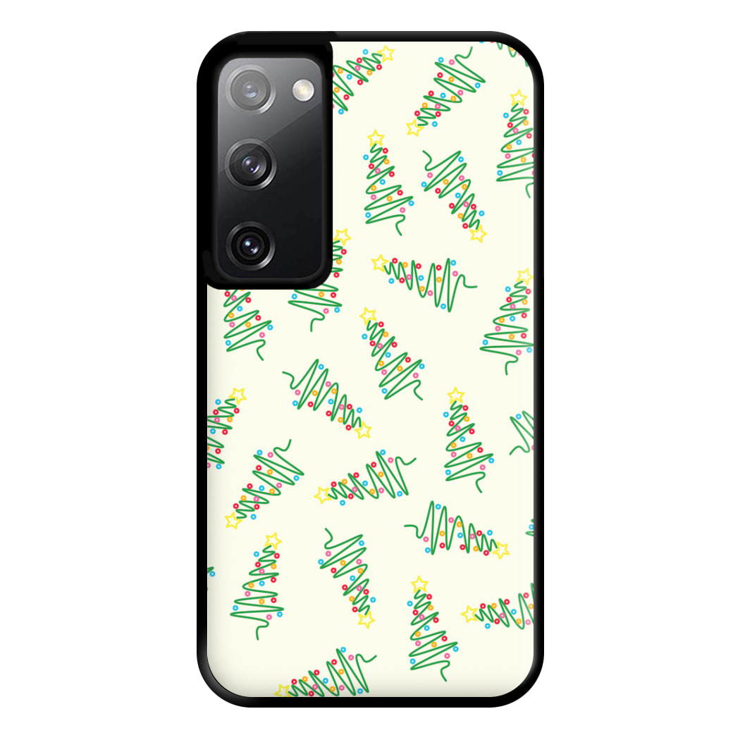 Wiry Tree Pattern Phone Case for Galaxy S20