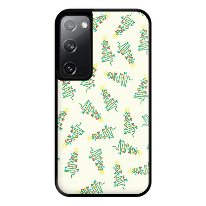 Wiry Tree Pattern Phone Case for Galaxy S20