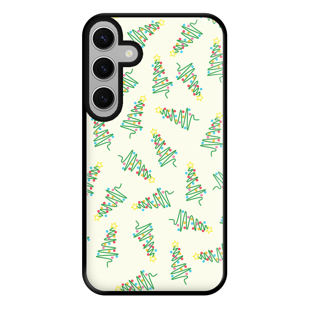 Wiry Tree Pattern Phone Case for Galaxy S24FE