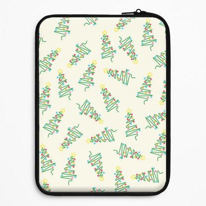 Wiry Tree Pattern Universal Laptop Sleeve