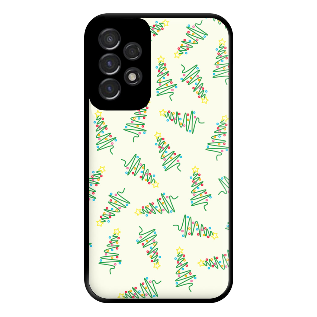 Wiry Tree Pattern Phone Case for Galaxy A53