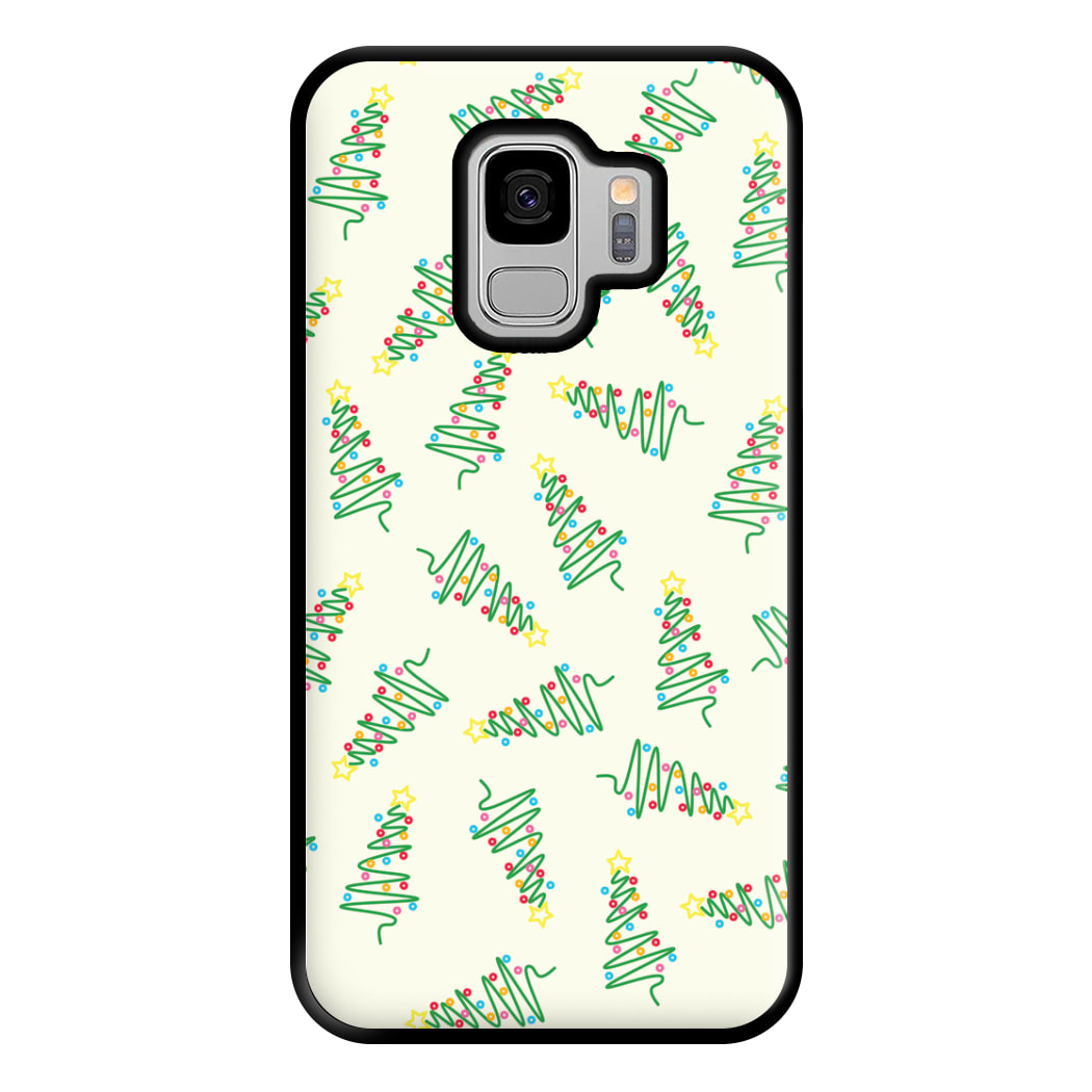 Wiry Tree Pattern Phone Case for Galaxy S9 Plus