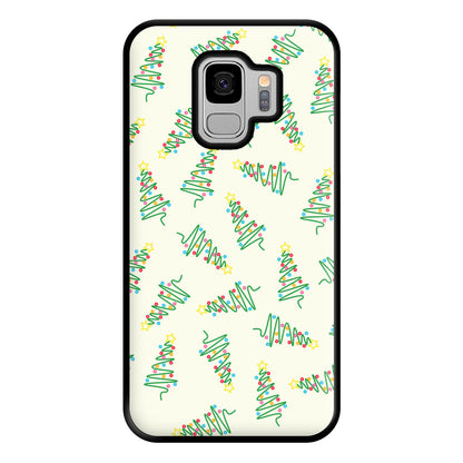 Wiry Tree Pattern Phone Case for Galaxy S9 Plus