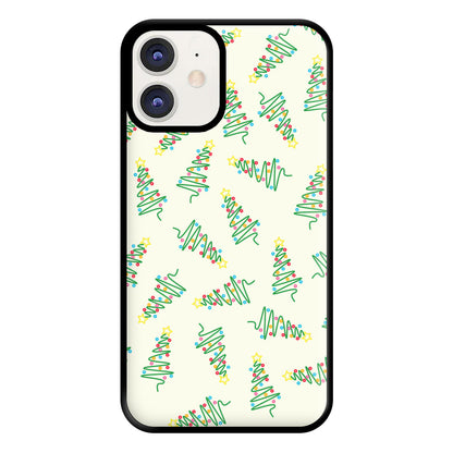 Wiry Tree Pattern Phone Case for iPhone 12 / 12 Pro