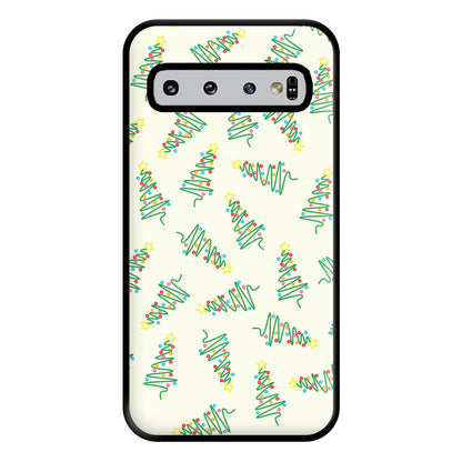 Wiry Tree Pattern Phone Case for Galaxy S10 Plus