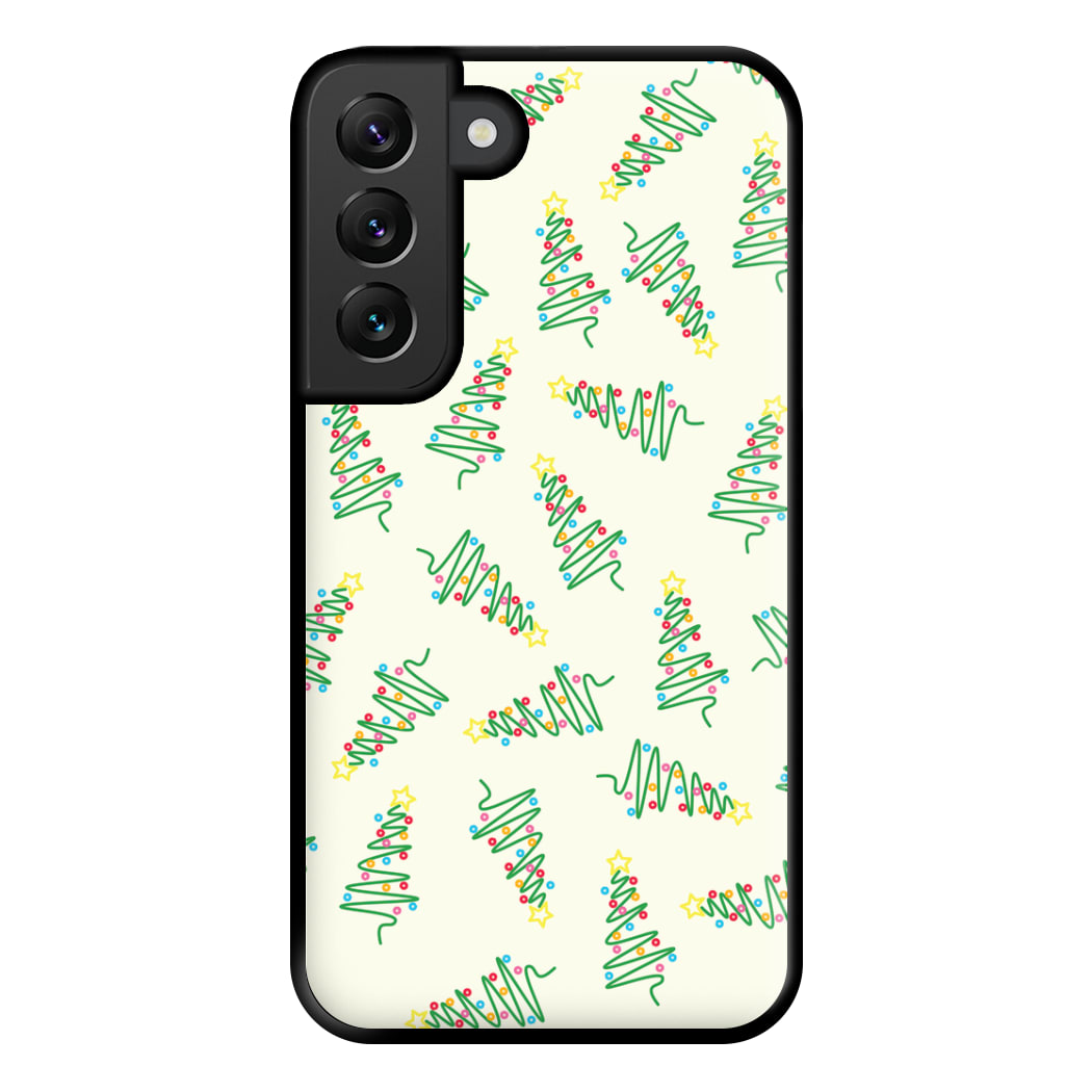 Wiry Tree Pattern Phone Case for Galaxy S22 Plus