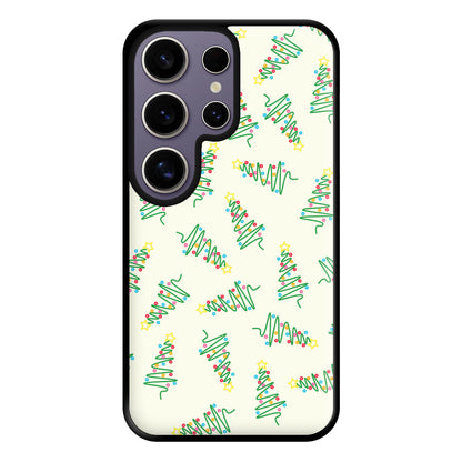 Wiry Tree Pattern Phone Case for Galaxy S25 Ultra