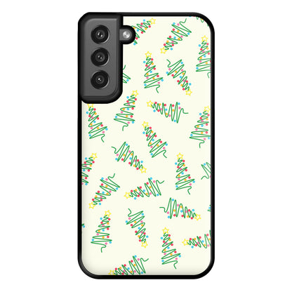 Wiry Tree Pattern Phone Case for Galaxy S21FE