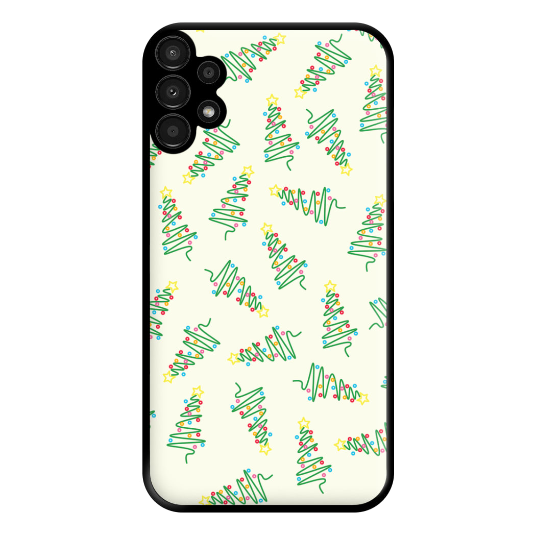 Wiry Tree Pattern Phone Case for Galaxy A13