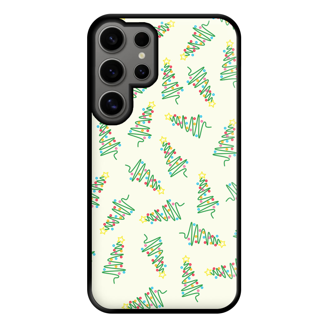 Wiry Tree Pattern Phone Case for Galaxy S24 Ultra