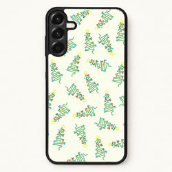Wiry Tree Pattern Phone Case for Galaxy A57