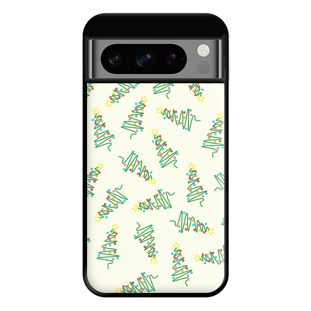 Wiry Tree Pattern Phone Case for Google Pixel 8 Pro