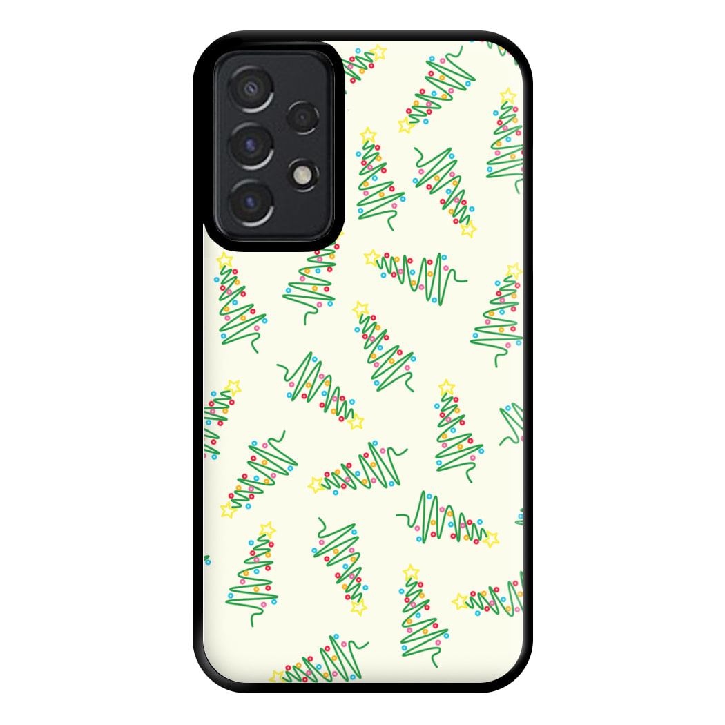 Wiry Tree Pattern Phone Case for Galaxy A52 / A52s