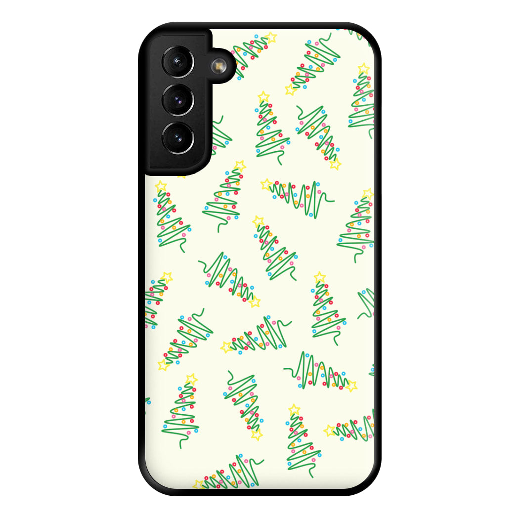 Wiry Tree Pattern Phone Case for Galaxy S21 Plus