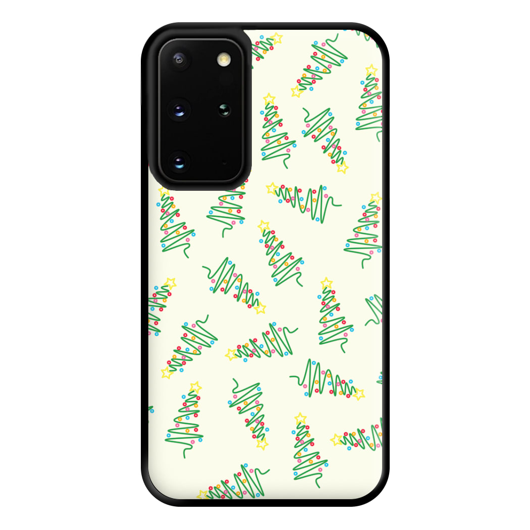 Wiry Tree Pattern Phone Case for Galaxy S20 Plus