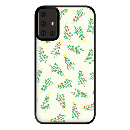 Wiry Tree Pattern Phone Case for Galaxy A71