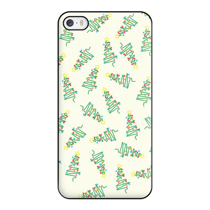 Wiry Tree Pattern Phone Case for iPhone 5 / 5s / SE 2016