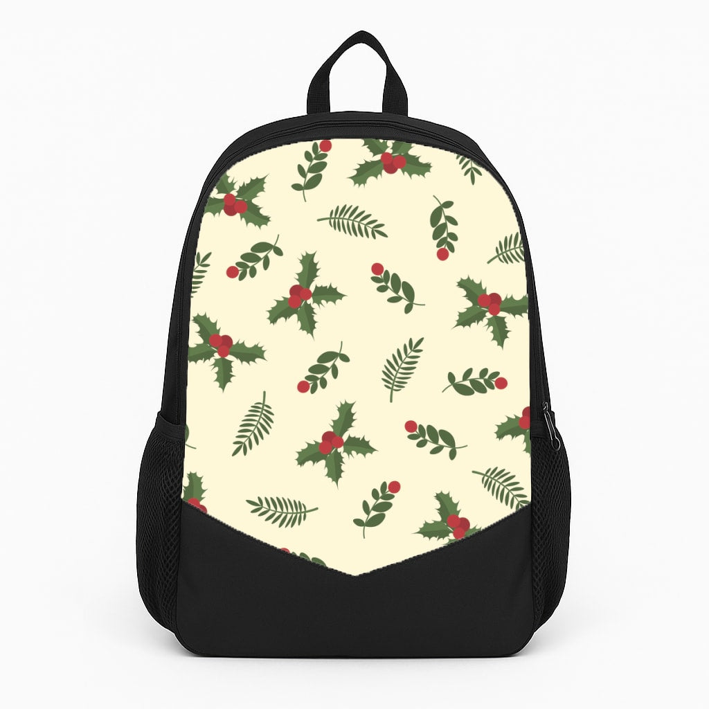 Holly Green Pattern Backpack