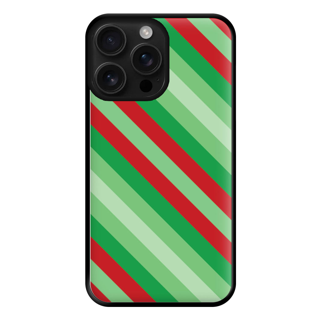 Wrapping Paper Green Pattern Phone Case