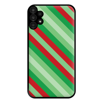 Wrapping Paper Green Pattern Phone Case for Galaxy A13