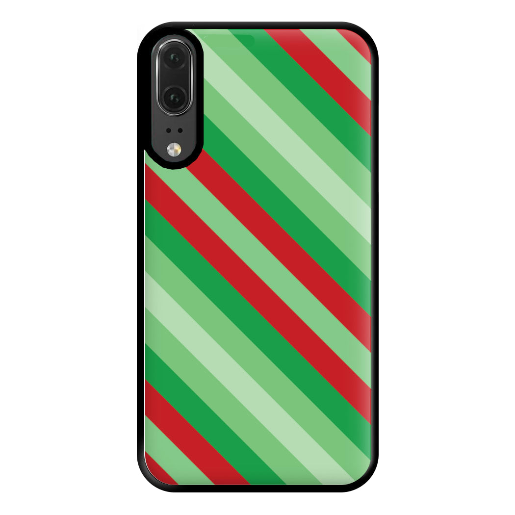 Wrapping Paper Green Pattern Phone Case for Huawei P20