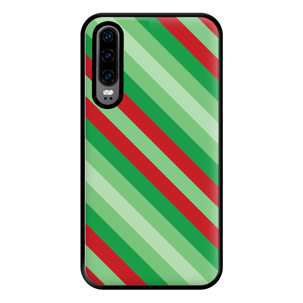 Wrapping Paper Green Pattern Phone Case for Huawei P30