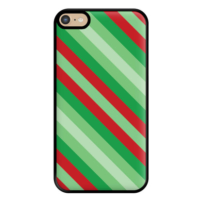 Wrapping Paper Green Pattern Phone Case for iPhone 6 Plus / 7 Plus / 8 Plus