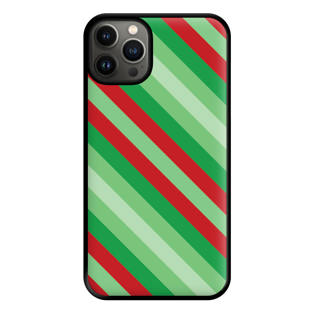 Wrapping Paper Green Pattern Phone Case for iPhone 13