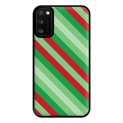 Wrapping Paper Green Pattern Phone Case for Galaxy A41