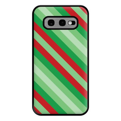 Wrapping Paper Green Pattern Phone Case for Galaxy S10e