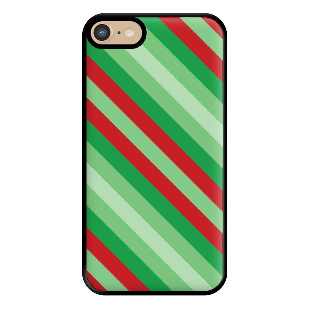 Wrapping Paper Green Pattern Phone Case for iPhone 6 / 7 / 8 / SE