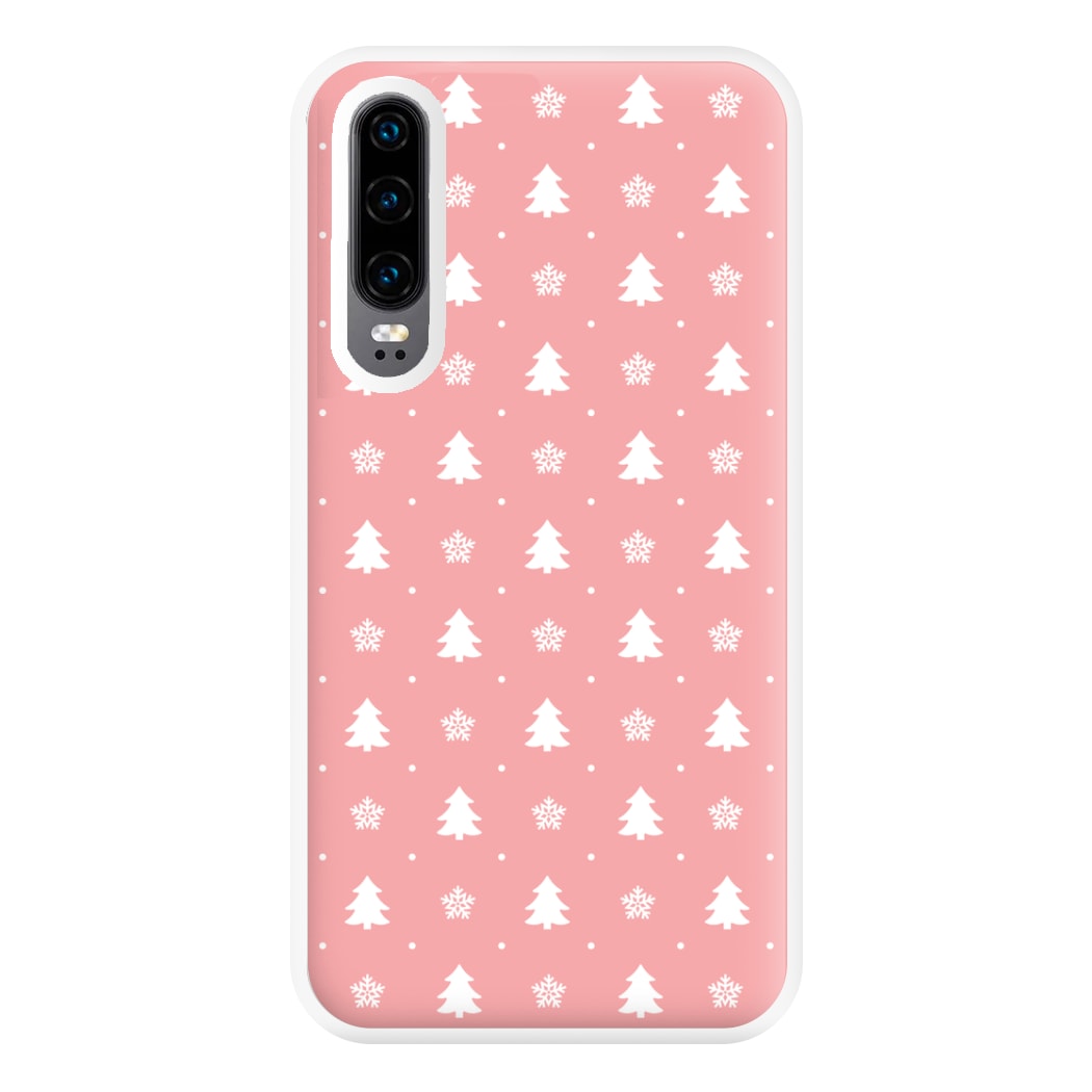 Pink Tree Pattern Phone Case for Huawei P30