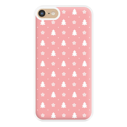 Pink Tree Pattern Phone Case for iPhone 6 / 7 / 8 / SE