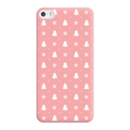 Pink Tree Pattern Phone Case for iPhone 5 / 5s / SE 2016